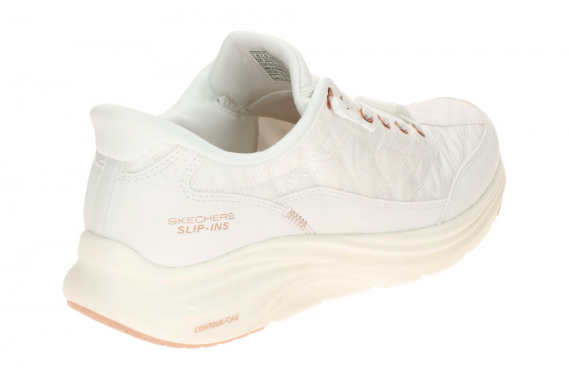Skechers Contour Foam Schuhe weiß Damen Slip-Ins 150413