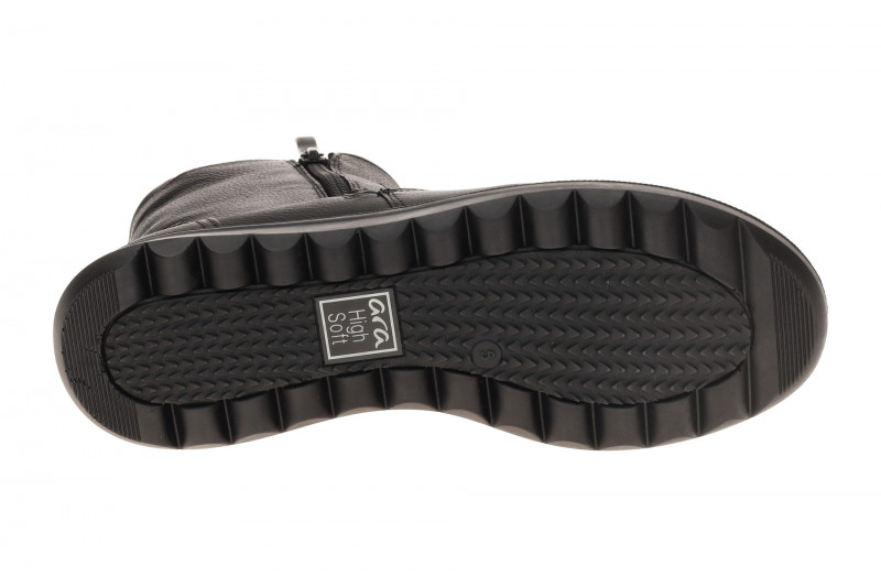 ARA Toronto Stiefelette schwarz Warmfutter H-Weite 12-40413