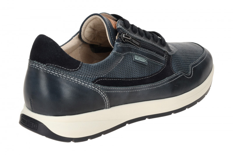 Pikolinos Getafe Schuhe blau perforiert M2B-6263C1
