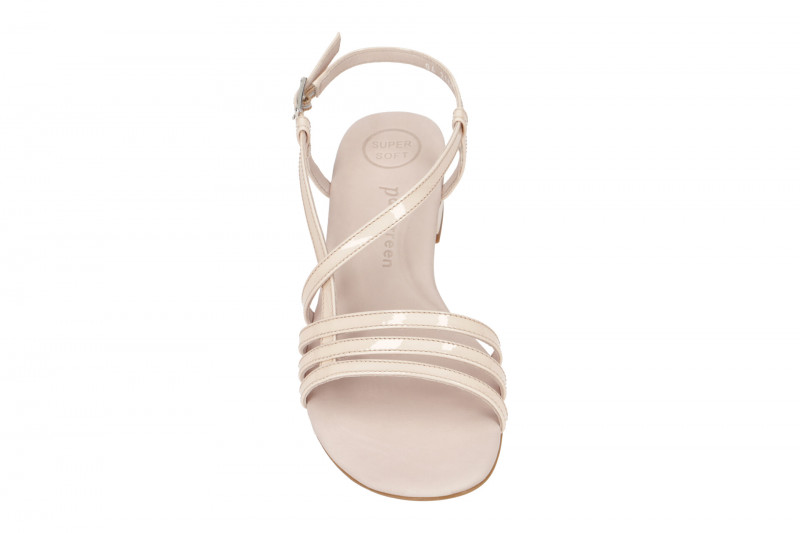 Paul Green Sandalette beige Lack 7621