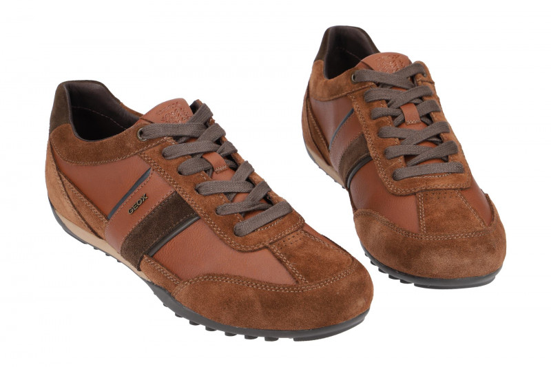 Geox Wells Herren Schuhe braun U52T5C