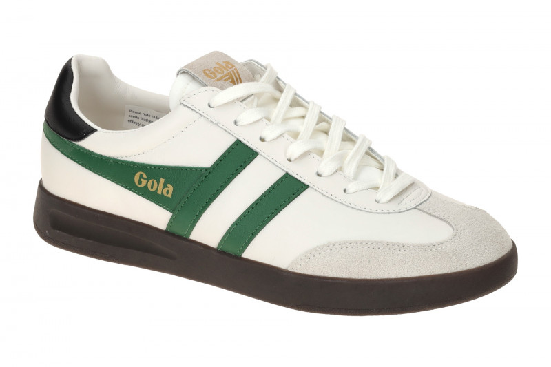 Gola Cyclone Schuhe Sneakers weiß grün Herren CLB743