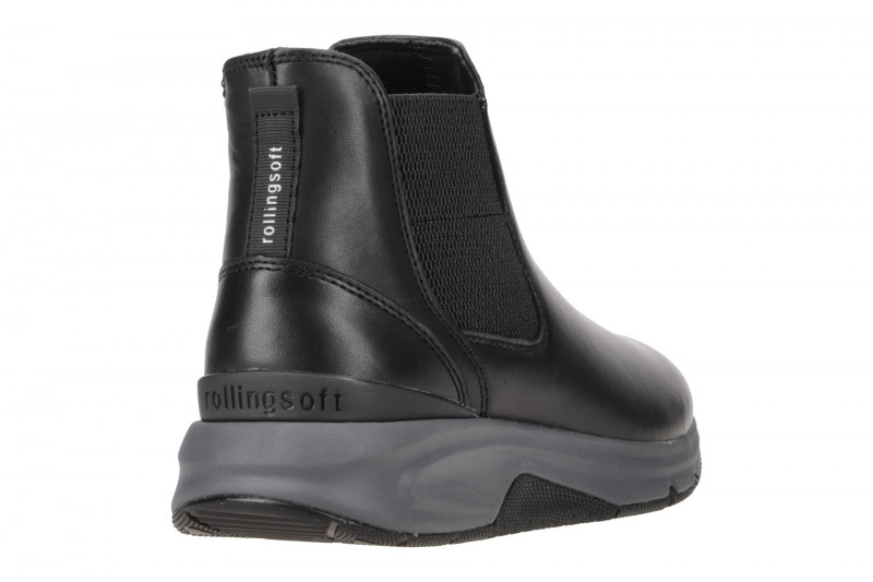 Gabor RollingSoft Stiefelette schwarz Glattleder 76.881.57