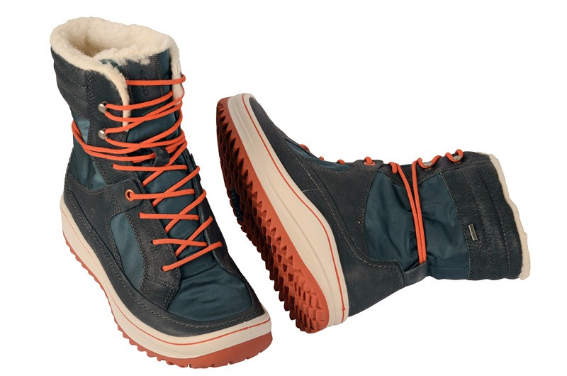 Ecco Trace Stiefel blau Gore-Tex