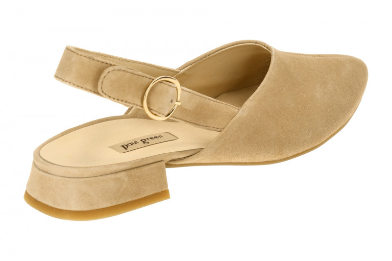 Paul Green Hochfront Sling Pumps beige dakar 6163