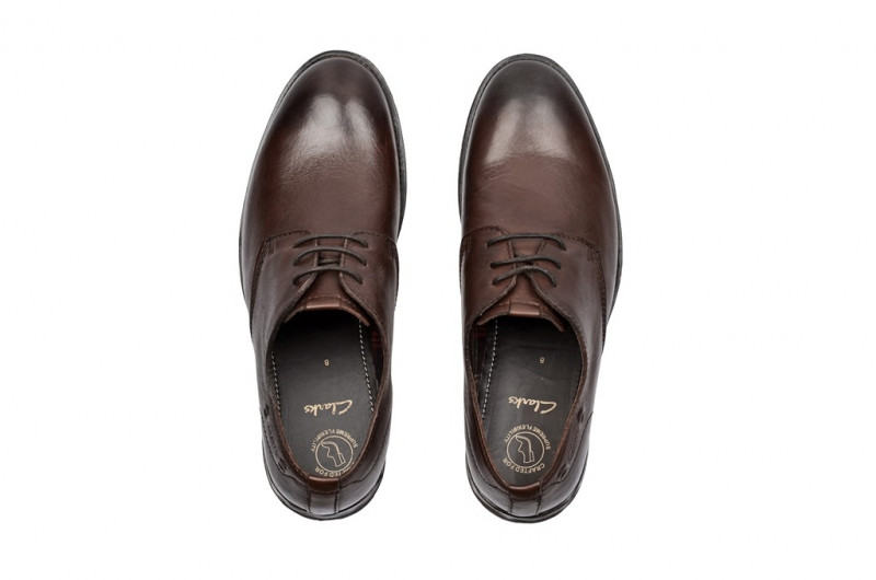 Clarks Goby Walk Schuhe in dunkelbraun 20355032