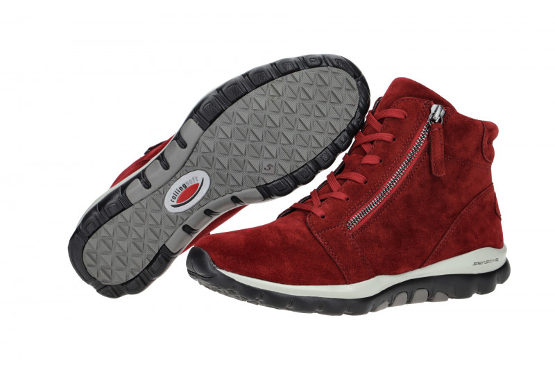 Gabor RollingSoft Stiefelette rot 76.868.38