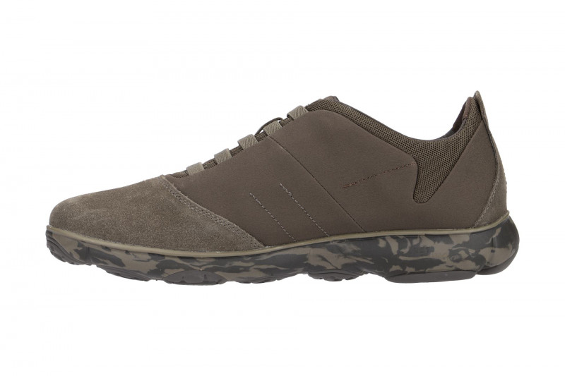 Geox Nebula Schuhe taupe braun camouflage Sohle