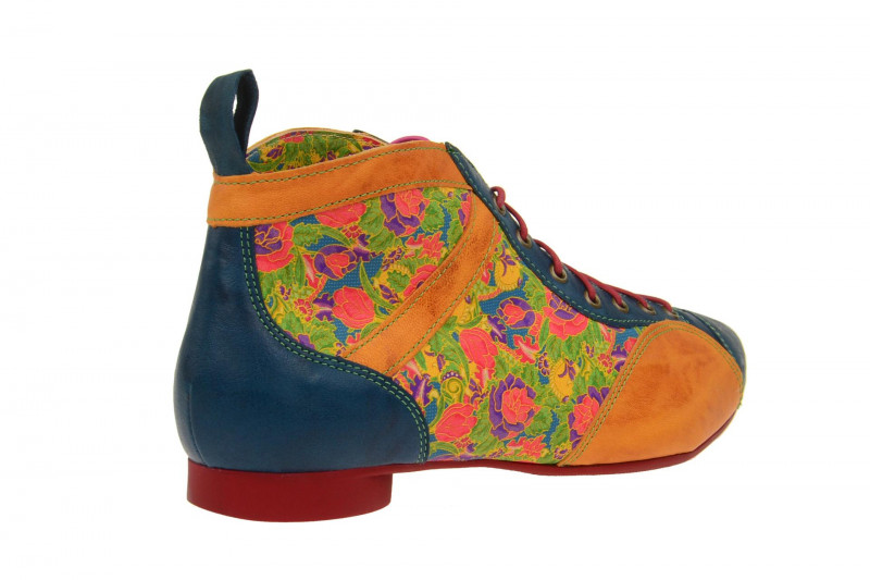 Think Guad Stiefelette bunt Blumen Muster 0-80288-99