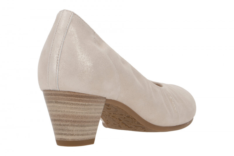 Gabor Palma Pumps beige metallic H-Weite 66.180.14