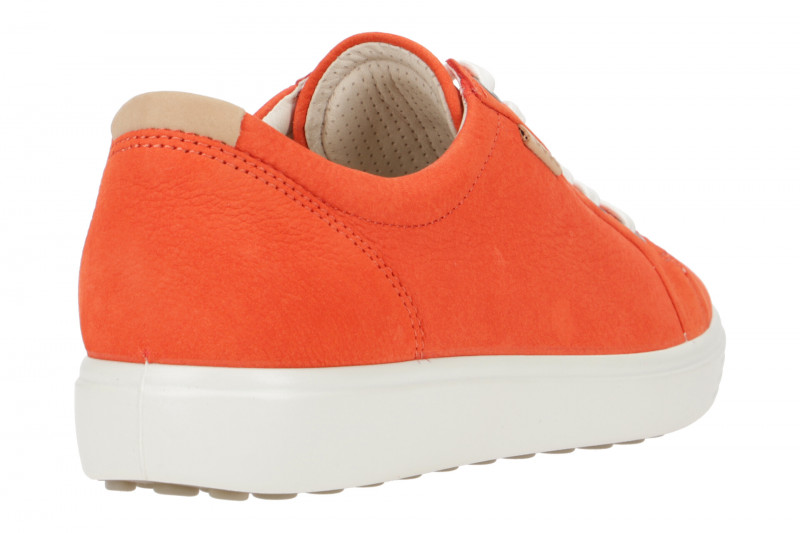 Ecco Soft 7 Schuhe hellrot Damen Sneakers