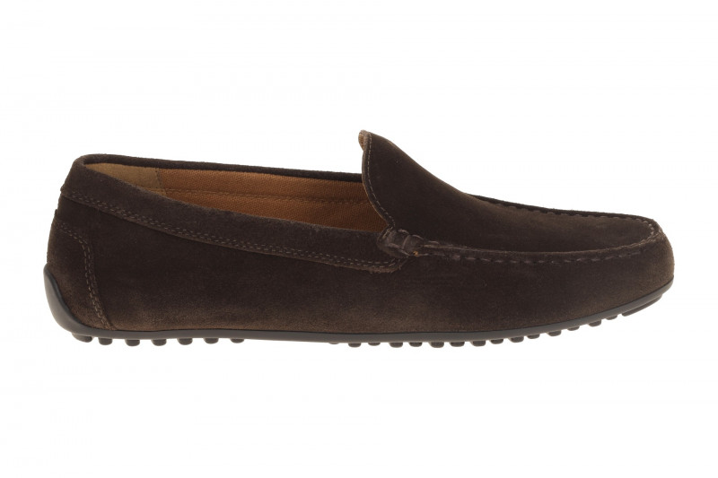 Geox Istria Mokassin Schuhe dunkelbraun U653KC