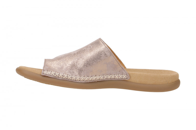 Gabor Pantolette rosa metallic Zehentrenner 23.700.60