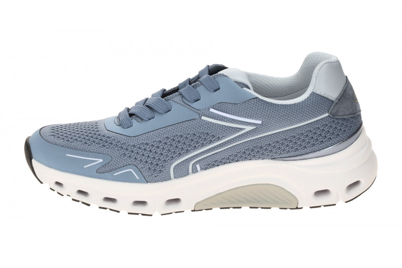 Gabor RollingSoft Schuhe blau Häkeloptik 86.984.26