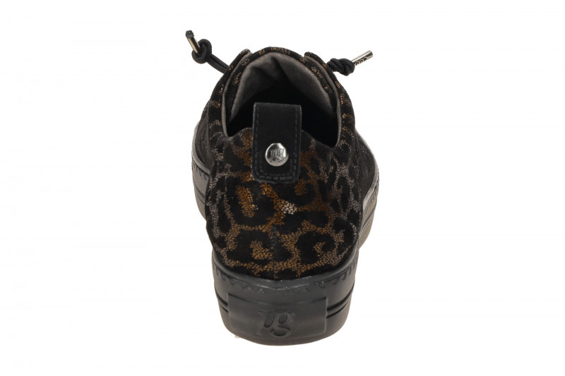 Paul Green Sneaker Schuhe braun schwarz Glossy Leo 5417