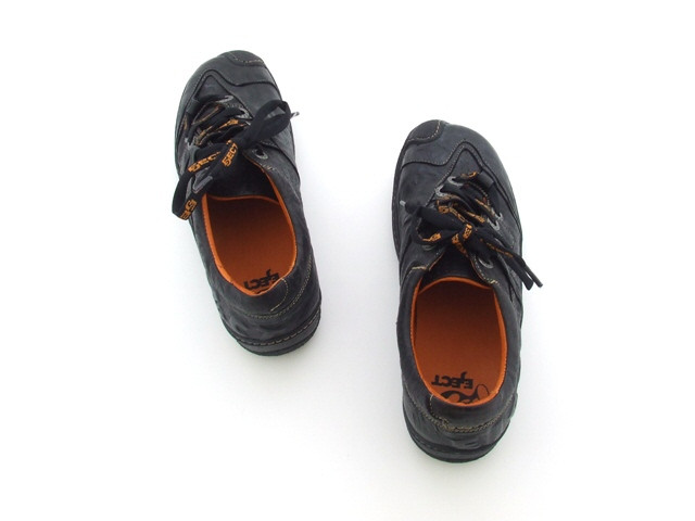 Eject Skat Schuhe in schwarz E-10007