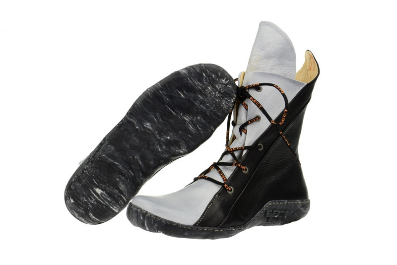 Eject Diamante Stiefelette schwarz weiß mix