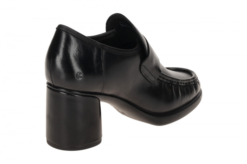 Ecco Sculpted Hochfront Pumps Loafer schwarz 222673