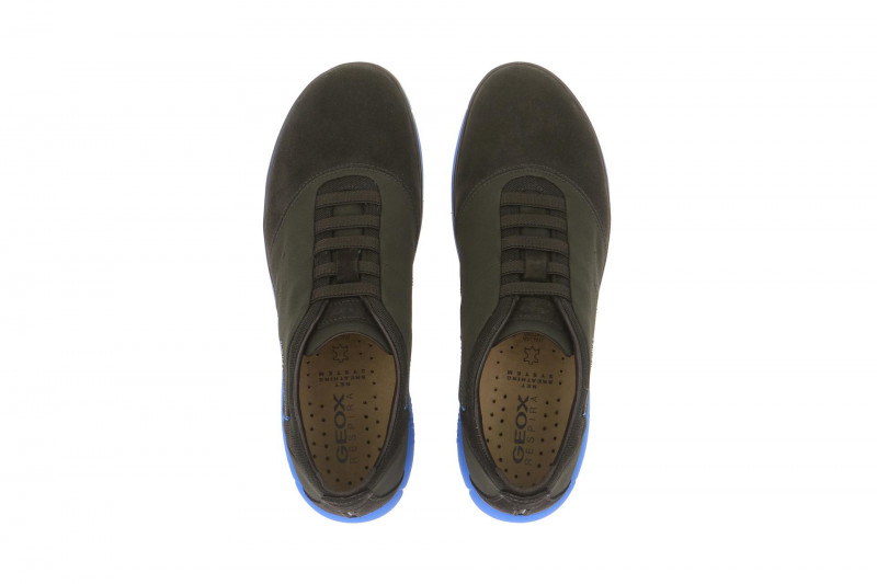 Geox Nebula Schuhe braun Sohle hellblau