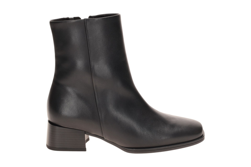 Gabor Stiefelette schwarz matt Karree 8067.01.001