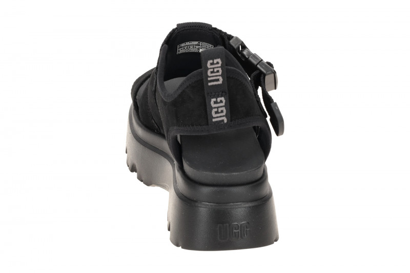 UGG Cora Plateau Sandale schwarz 1152698