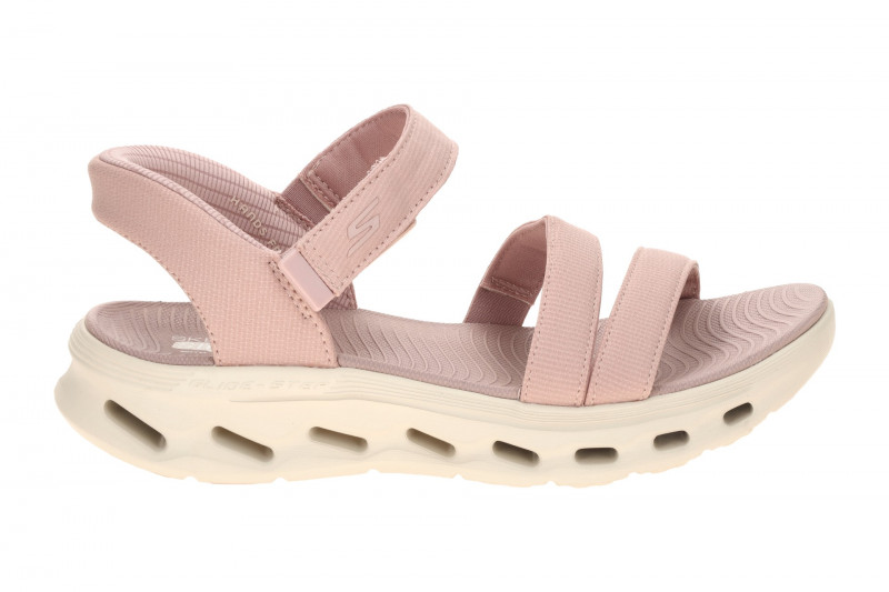 Skechers Sandalen Go Walk Gliede Step rosa Slip-Ins 141269