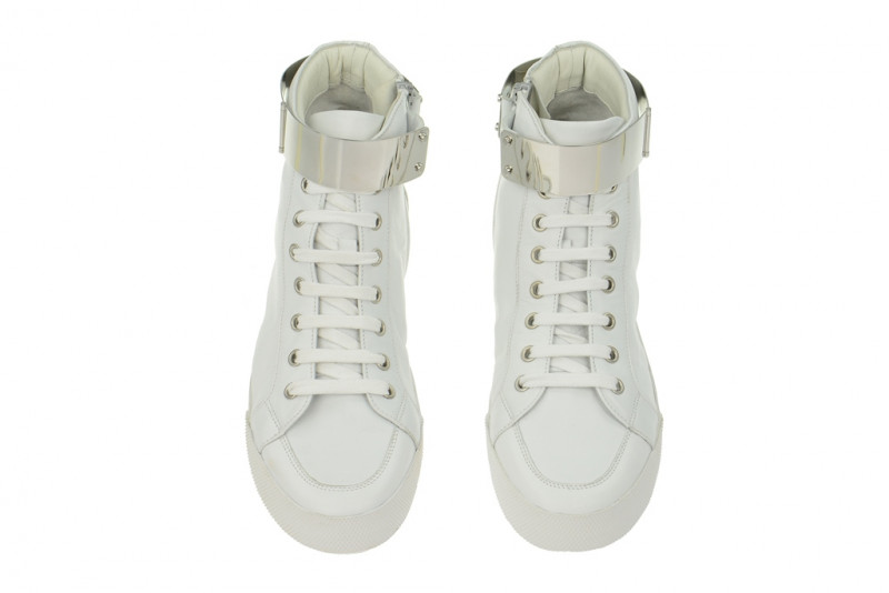 Geox Prudence - Damen Hi cut Sneaker - weiß