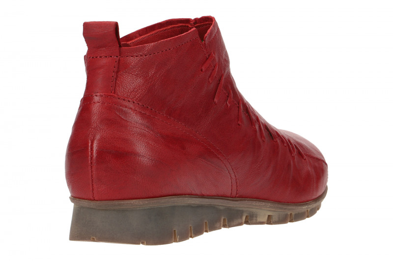 Think Menscha Stiefelette rot 5-85072-73