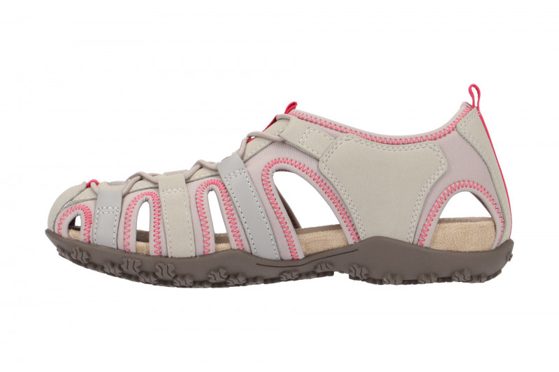 Geox Sandale Strel grau pink D7125U