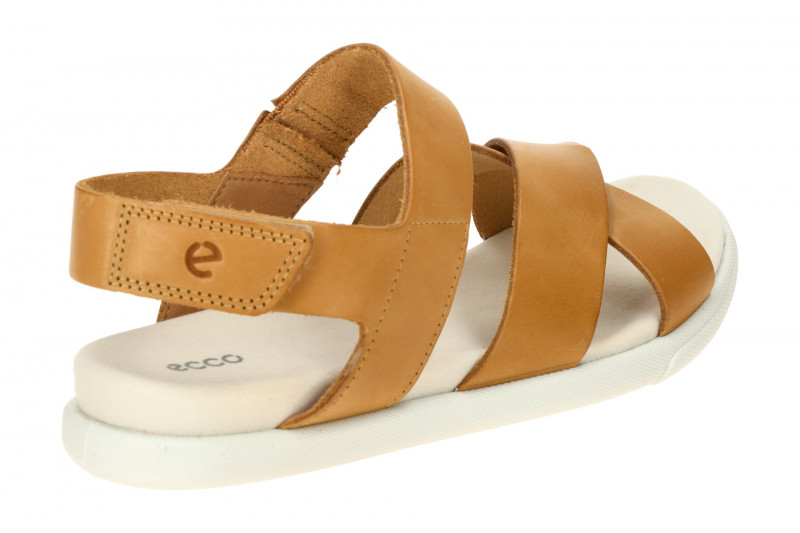 Ecco Samara Sandalen braun lion Kreuzriemen 220103