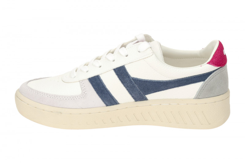 Gola Grandslam Trident Schuhe Sneakers weiß blau CLA415