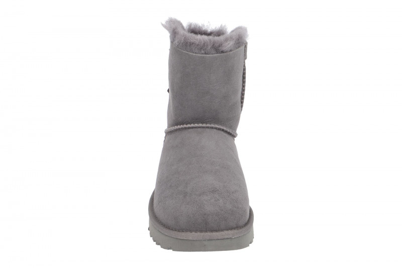 UGG Stiefel grau Mini Bailey Bow II