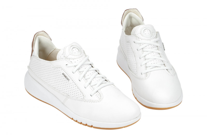 Geox Aerantis Schuhe weiß Damen Sneaker