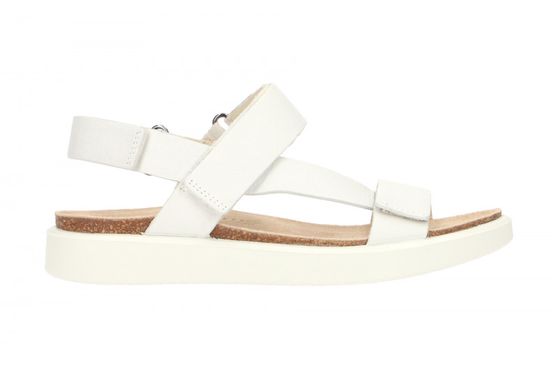 Ecco Corksphere Damen Sandale weiß 27181301007