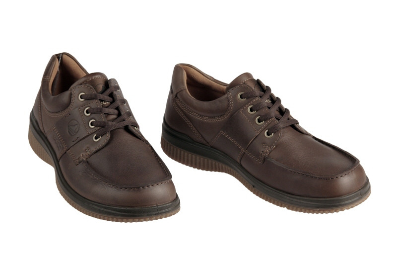 Ecco Walker 2.0 Lace Schuhe serpia braun Moccasin