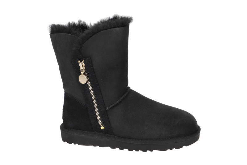 UGG BAILEY ZIP SHORT Stiefel schwarz 1112480