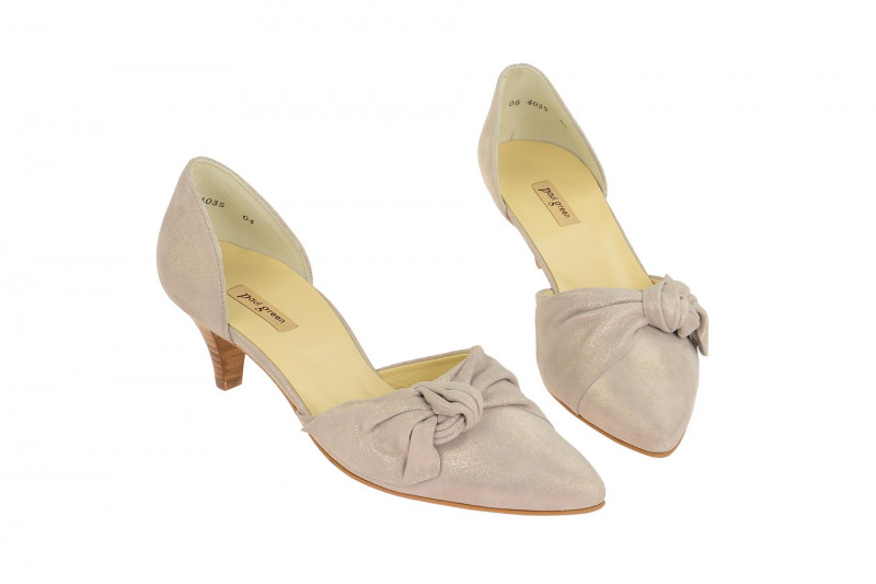 Paul Green Pumps grau metallic 3595