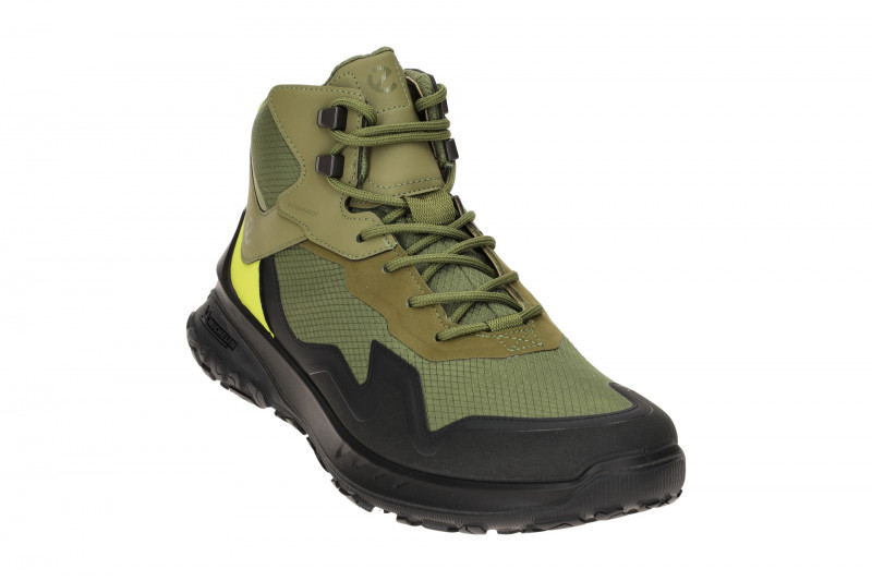 Ecco Ult-Trn Schuhe grün acorn Mid Sneaker Wasserdicht 824324
