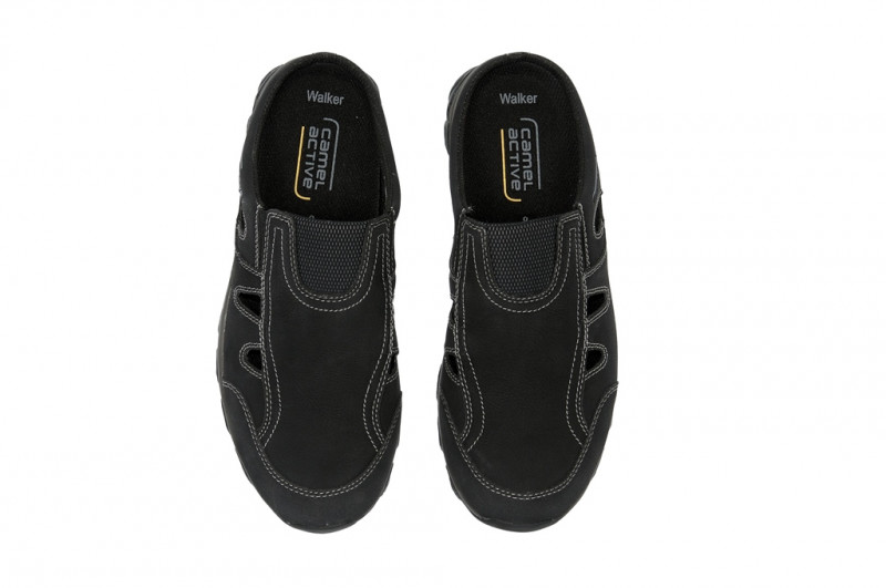camel active Walker Pantolette schwarz 335.13.02