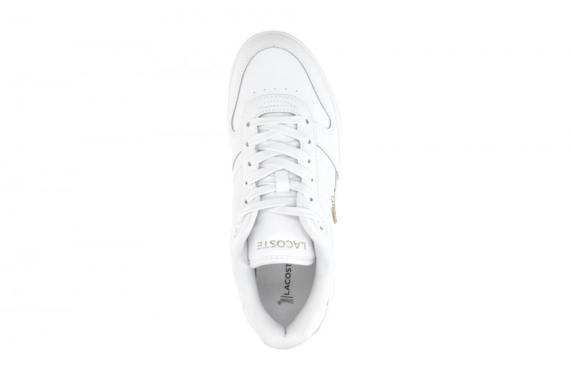 Lacoste T-Clip Set Schuhe Sneakers weiß gold Damen 0038