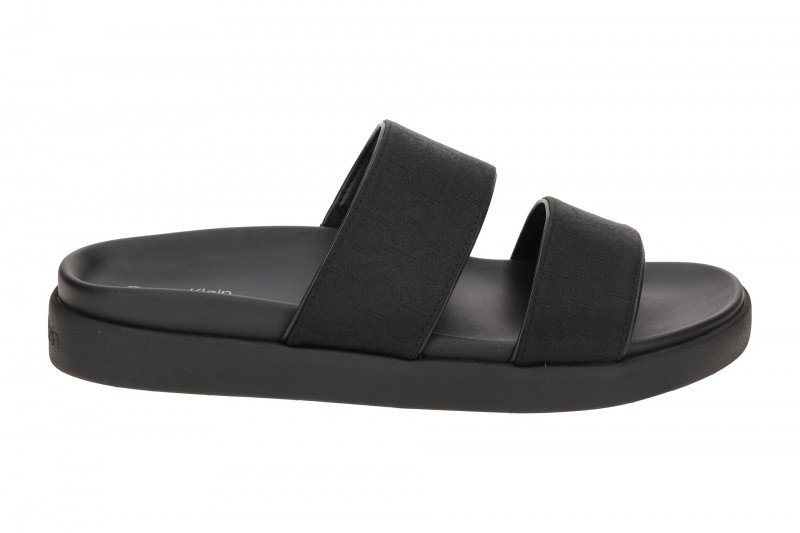 Calvin Klein Pantoletten Flat Slide schwarz Damen HW02486