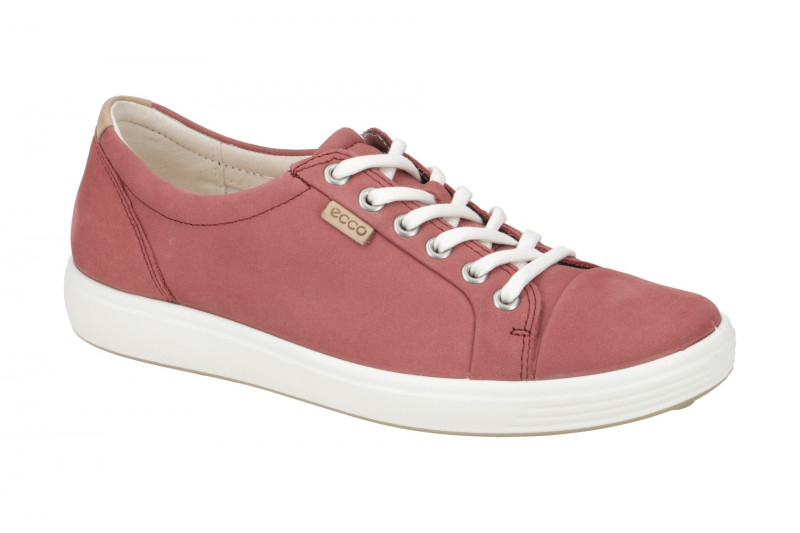 Ecco Soft 7 Schuhe rot Damen Sneakers 430003