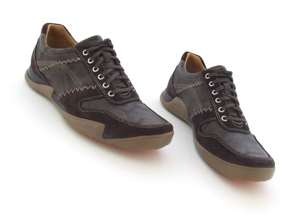 Clarks Pelican Fly Schuhe ebony braun