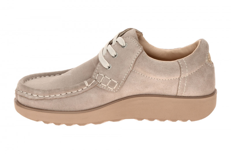Ecco Joke Schuhe hellgrau Mokassin 320003