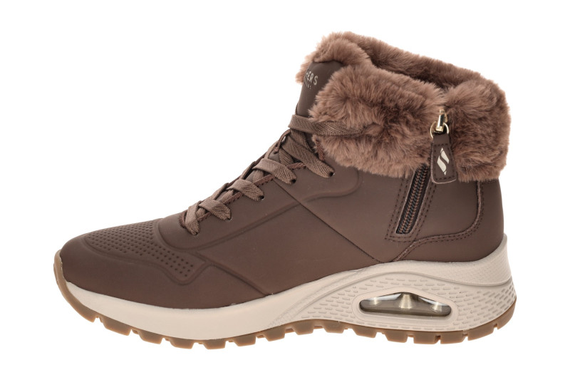 Skechers Uno Rugged Stiefel braun Damen Mid Sneakers 190285
