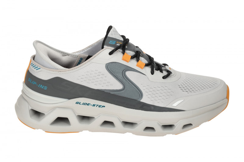 Skechers Glide Step Schuhe grau Herren Slip-Ins 232921
