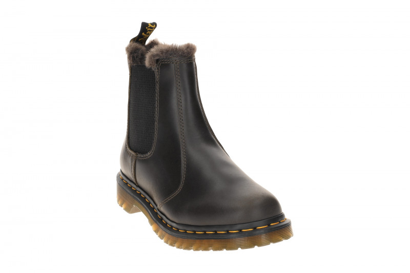 Dr. Martens 2976 Leonore Stiefel Chelsea-Boot grau Warmfutter