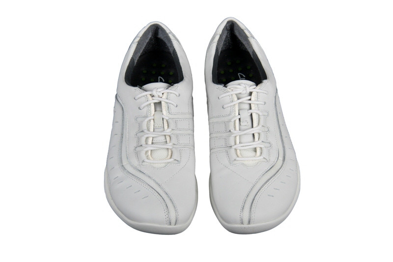 Clarks Wave Echo Lace Schuhe weiß Damen