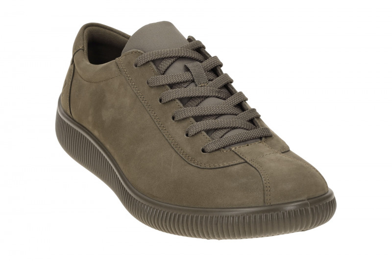 Ecco Soft Zero Schuhe taupe braun Herren Sneakers 537754