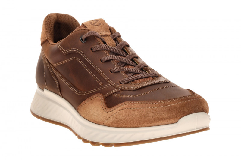 Ecco Exostride Schuhe braun camel Herren Sneaker 835454